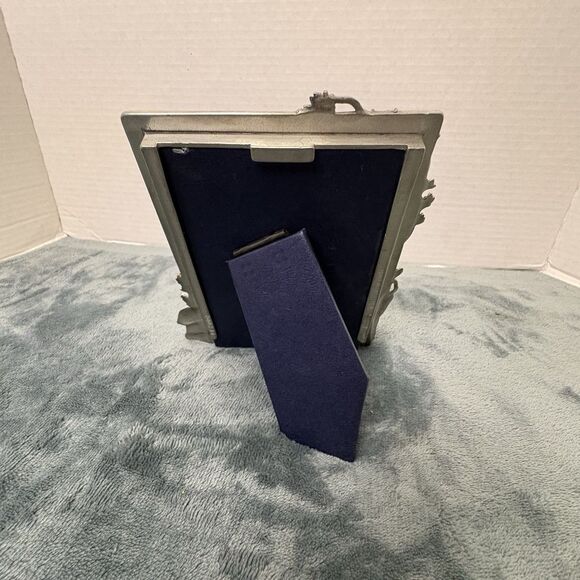 Vintage Seagull Pewter Picture Frame Baby's First Birthday Giraffe Koala 1994 - Picture 7 of 10